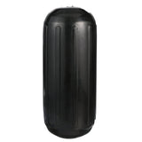 Seachoice 79151 Center Hole Ribbed Fender, Black, 8″ x 20″