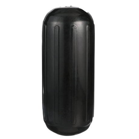Seachoice 79151 Center Hole Ribbed Fender, Black, 8″ x 20″
