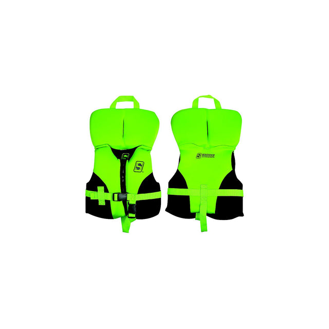 Seachoice 85150 Evoprene Multi-Sport Vest, Green/Black, Infant
