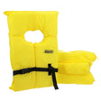 Seachoice 86010 Adult Universal Type II USCGA Life Vests w/Bag, Yellow, 4-Pack