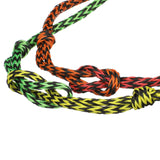 Seachoice 86763 8-Section Water Ski or Wakeboard Rope, 75', 13" Handle with Textured Rubber Grip