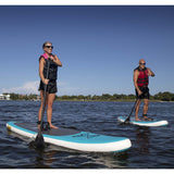 Seachoice 86941 10'6″ Inflatable Stand-Up Paddle Board KitAqua Blue