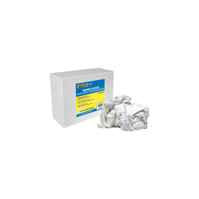 Seachoice 90006 Recycled White Knits Wiping Cloths, 4-lb. Box