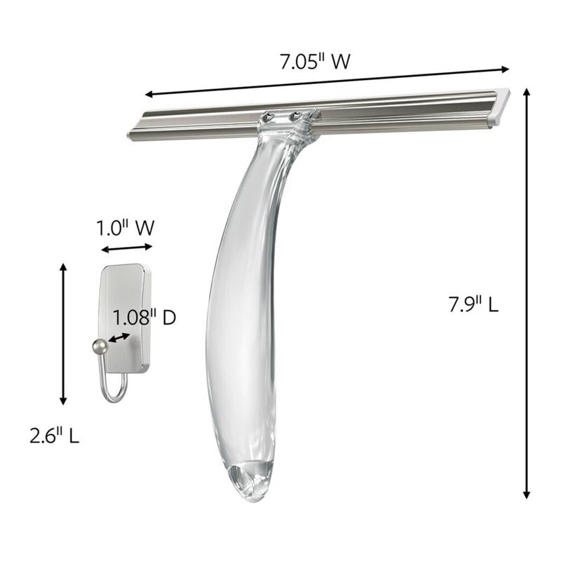 3M Command Small Metal Bath Squeegee 1 pk