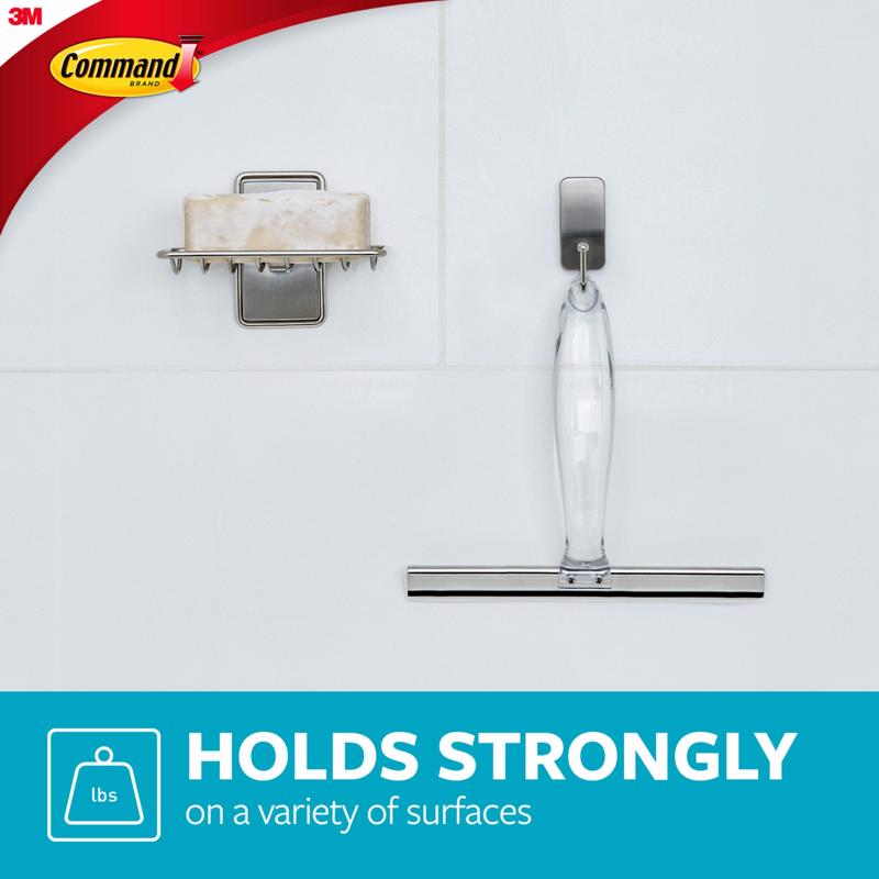 3M Command Small Metal Bath Squeegee 1 pk