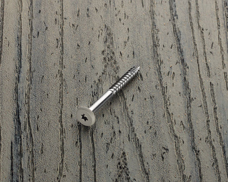 Starborn Deckfast No. 9 X 1-7/8 in. L Gray Star Pan Head Fascia Screws 100 pk