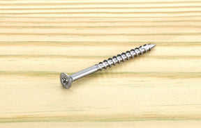 Starborn Deckfast No. 10 X 2-1/2 in. L Silver Star Flat Head Deck Screws 250 pk