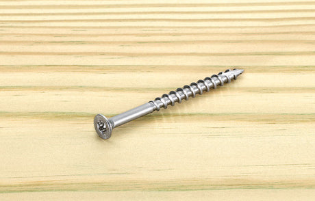 Starborn Deckfast No. 8 X 2 in. L Silver Star Flat Head Deck Screws 3000 pk