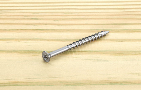 Starborn Deckfast No. 10 X 2-1/2 in. L Silver Star Flat Head Deck Screws 2000 pk