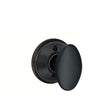 Schlage Siena Rustic Aged Bronze Dummy Knob