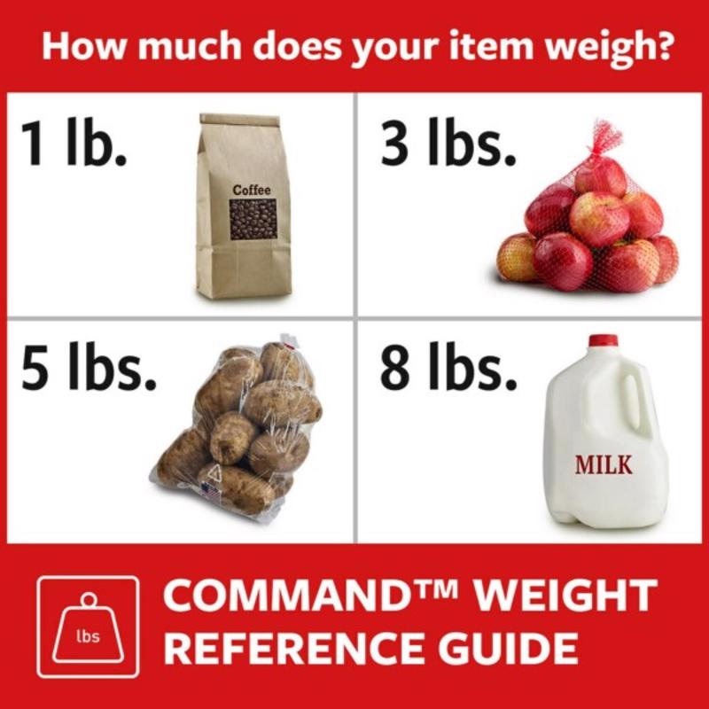 3M Command Medium Metal Hook 3.0 in. L 1 pk