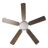 Boston Harbor 2018050-BN Hugger Ceiling Fan, Brown Housing, 52 in Sweep