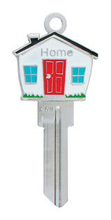 HILLMAN 3D Keys House/Office Universal Key Blank 66 KW1, EZ1, FR1 Single For Universal, Pack of 4