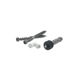 FastenMaster Cortex No. 9 X 2 in. L Star Trim Head Self Tapping Trim Screws with Plugs
