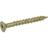 HILLMAN Power Pro 1/4 in. Ga. X 2-1/4 in. L Star Flat Head Coarse Multi-Material Screws