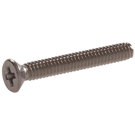 HILLMAN No. 10-32 in. X 1-1/2 in. L Phillips Flat Head Stainless Steel Machine Screws 100 pk
