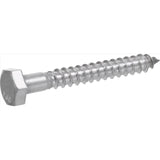 HILLMAN 5/16 in. X 2-1/2 in. L Hex Stainless Steel Lag Screw 25 pk