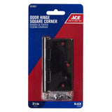 Ace 3-1/2 in. L Oil Rubbed Bronze Residential Door Hinge 3 pk