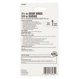 Ace 3-1/2 in. L Black Residential Door Hinge 1 pk