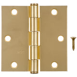 Ace 3-1/2 in. L Satin Brass Residential Door Hinge 1 pk
