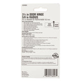 Ace 3-1/2 in. L Stainless Steel Residential Door Hinge 1 pk