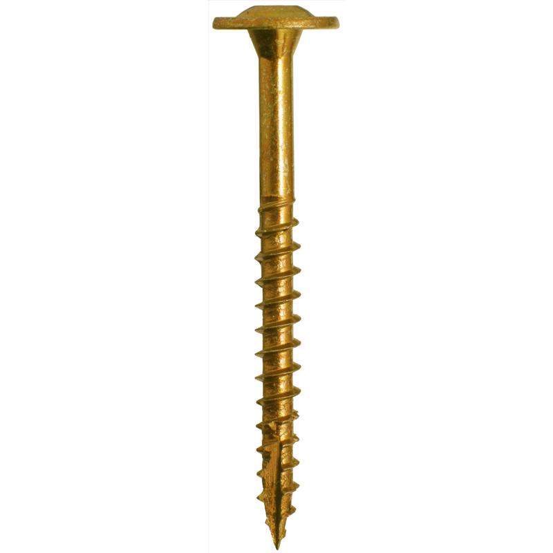 GRK Fasteners No. 8 X 1-1/4 in. L Star Climatek W-Cut Cabinet Screws 100 pk