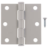 Ace 3 in. L White Residential Door Hinge 3 pk