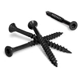 HILLMAN Deck Plus No. 10 Ga. X 3 in. L Black Star Flat Head Exterior Deck Screws 1 lb 62 pk