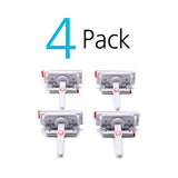 Safety 1st White Plastic Cabinet Catches 4 pk