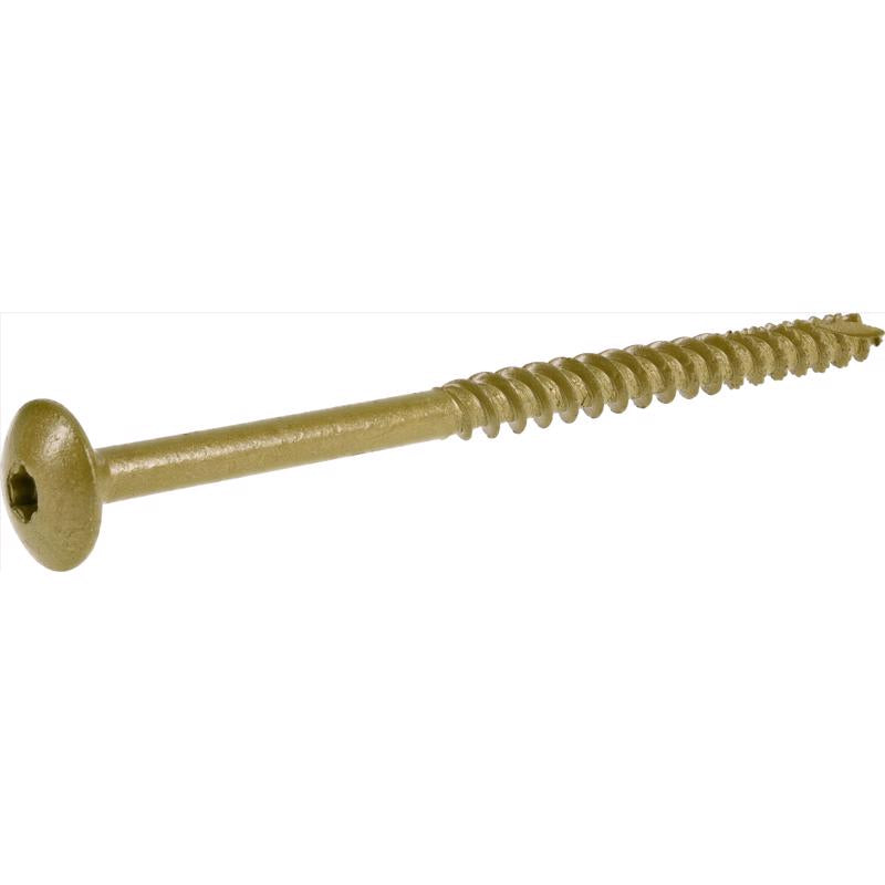 HILLMAN Power Pro 5/16 in. X 6 in. L Star Steel Lag Screw 1 pk, Pack of 40