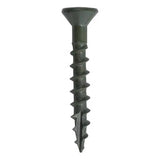 Grip-Rite PrimeGuard Plus No. 8 wire X 1-5/8 in. L Green Star Flat Head Deck Screws 5000 pk