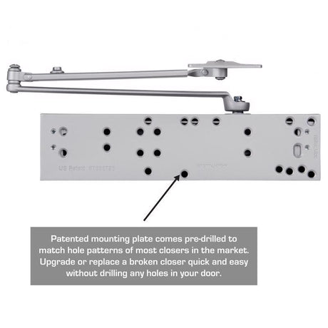 Brinks Commercial Metal Hydraulic Door Closer Grade 1