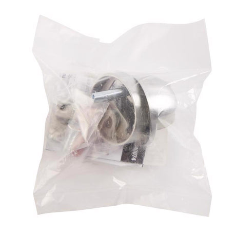Brinks Brass Satin Chrome Door Stop Mounts to floor 1.75 in.
