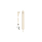 Larson Heavy Duty White Aluminum Pneumatic Door Closer
