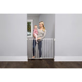 Regalo White 28.75 in. H X 40.5 in. W Metal Stairway Gate, Pack of 2