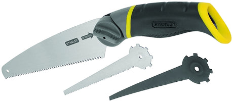 STANLEY 20-092 3-in-1 Saw Set, 6, 8, 10 in L Blade, Ergonomic Handle, Plastic Handle