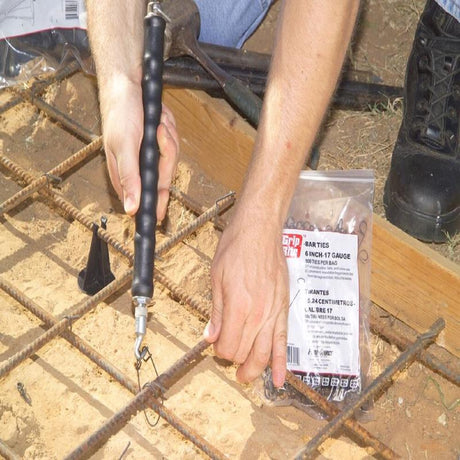 Grip-Rite Steel Bar Tie Twister Tool 12 in. L X 0.75 in. D