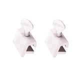 Ace White Aluminum Sliding Window Lock 2 pk