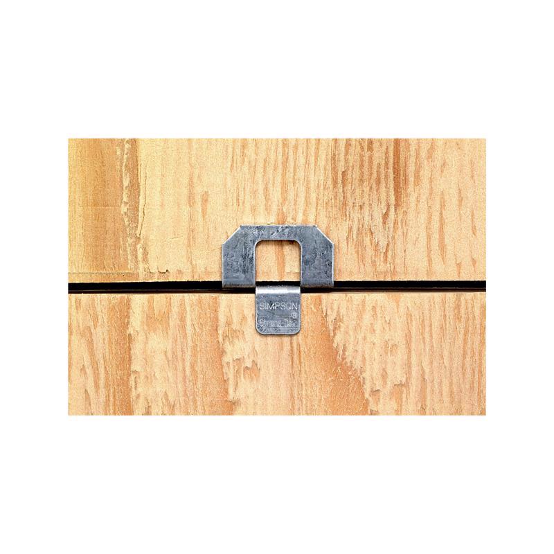 Simpson Strong-Tie Galvanized Silver Stainless Steel Panel Sheathing Clip 50 pk