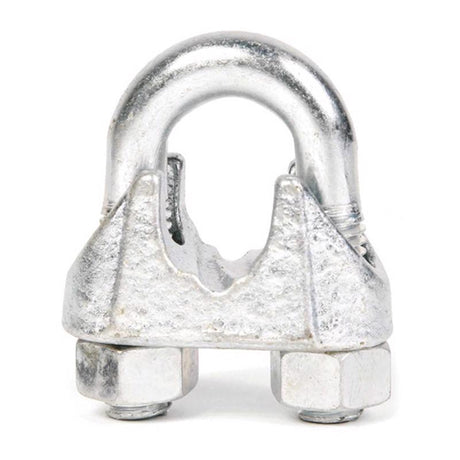Koch Industries Zinc-Plated Forged Steel Wire Rope Clip 3/8 in. L, Pack of 10