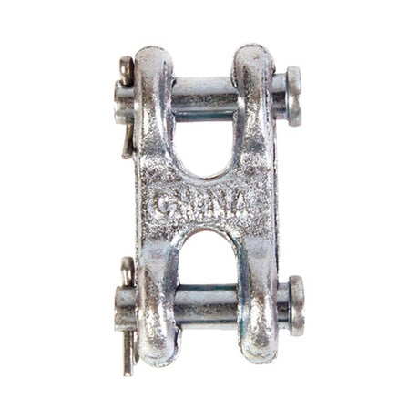 Koch Industries Zinc-Plated Forged Steel Double Clevis 3900 lb, Pack of 5