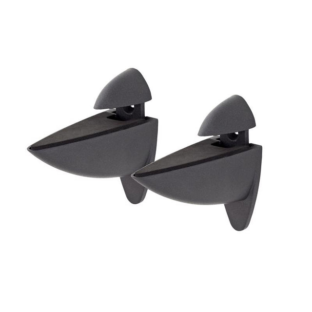 Dolle Ara 4.5 in. H X 1.8 in. W X 4.1 in. D Black Metal Shelf Clips, Pack of 4