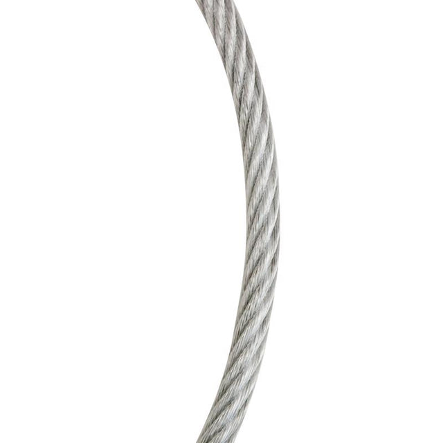 Koch Industries 3/16-1/4 in. D X 20 ft. L Galvanized Clear Vinyl Coated Wire Rope Cable, Pack of 5