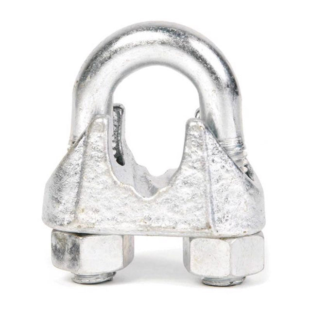 Koch Industries Zinc-Plated Steel Wire Rope Clip, Pack of 5
