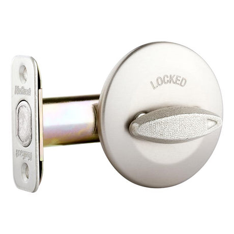 Kwikset Henley Satin Nickel Metal Single Sided Deadbolt