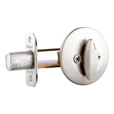 Kwikset Henley Satin Nickel Metal Single Sided Deadbolt