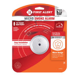First Alert Battery-Powered Photoelectric Smoke Detector 1 pk