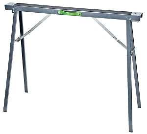 Genesis GSH400A-2 Foldable Sawhorse Set, 800 lb, 3-1/2 in W, 30-5/8 in H, 39-1/2 in D, Steel