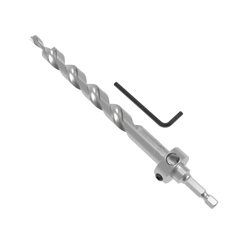 Kreg KPHA908 Drill Bit, 1/2 in Dia, 7-7/8 in OAL, 1/2 in Dia Shank, Hex Shank