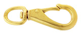 Campbell 3/4 in. D X 4-1/2 in. L Polished Bronze Quick Snap 140 lb, Pack of 10
